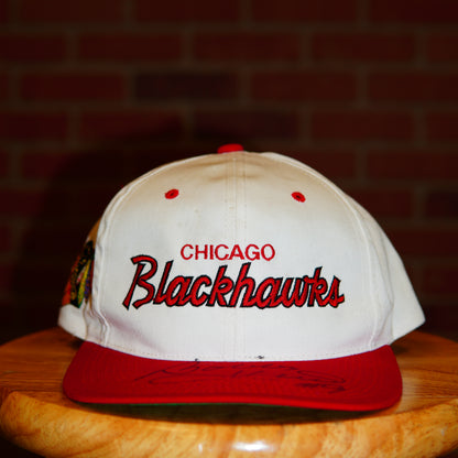 VTG Sports Specialties NHL Chicago Blackhawks Signed Snapback Hat