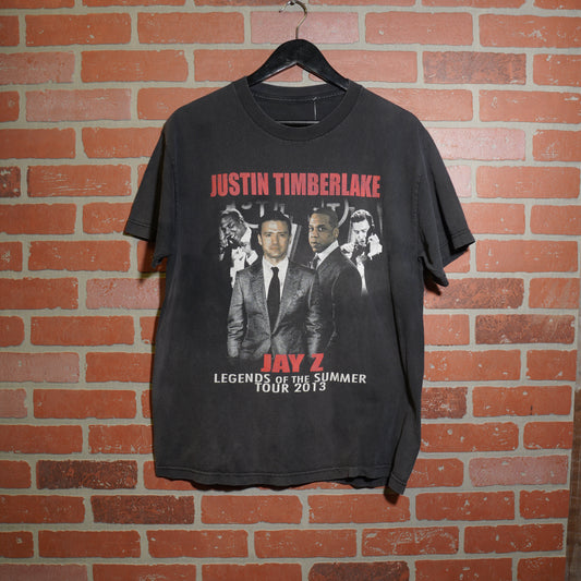 VTG 2013 Legends of the Summer Justin Timberlake Jay Z Tour Tee
