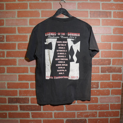 VTG 2013 Legends of the Summer Justin Timberlake Jay Z Tour Tee