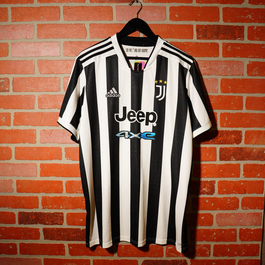 Adidas Juventus F.C. Stripped Soccer Kit Jersey