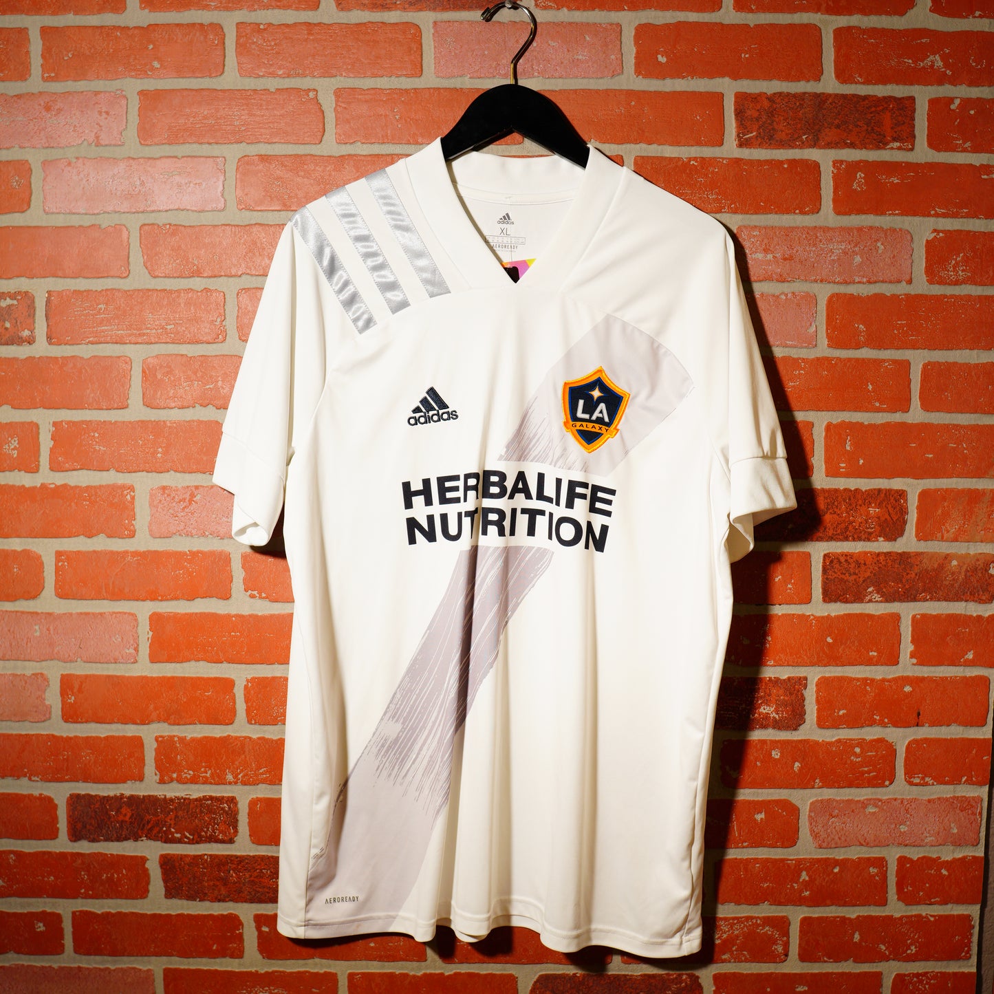 Adidas Los Angeles Galaxy White Soccer Kit Jerse