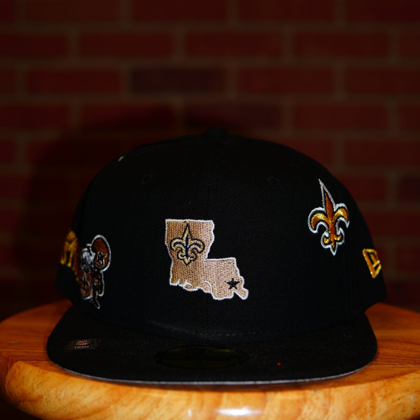 DS New Era X Just Don NFL New Orleans Saints Fitted Hat