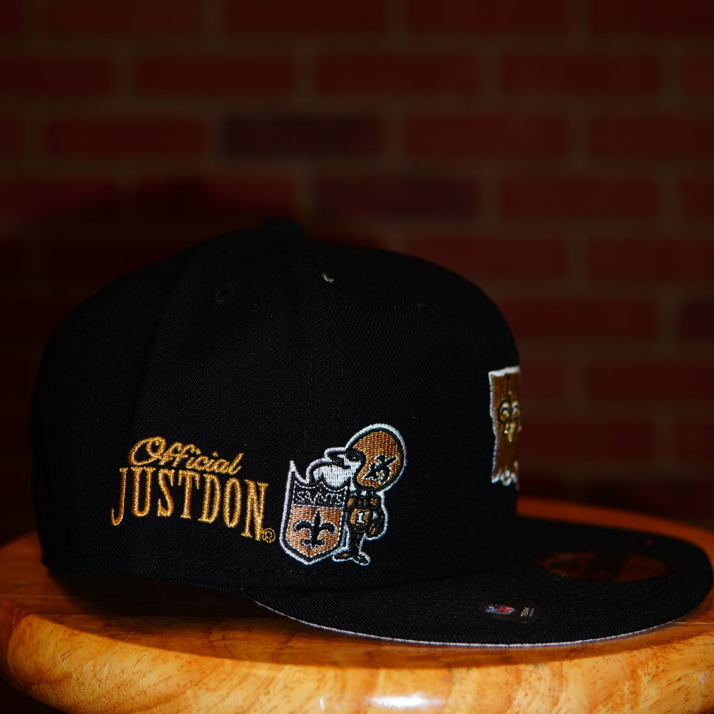 DS New Era X Just Don NFL New Orleans Saints Fitted Hat