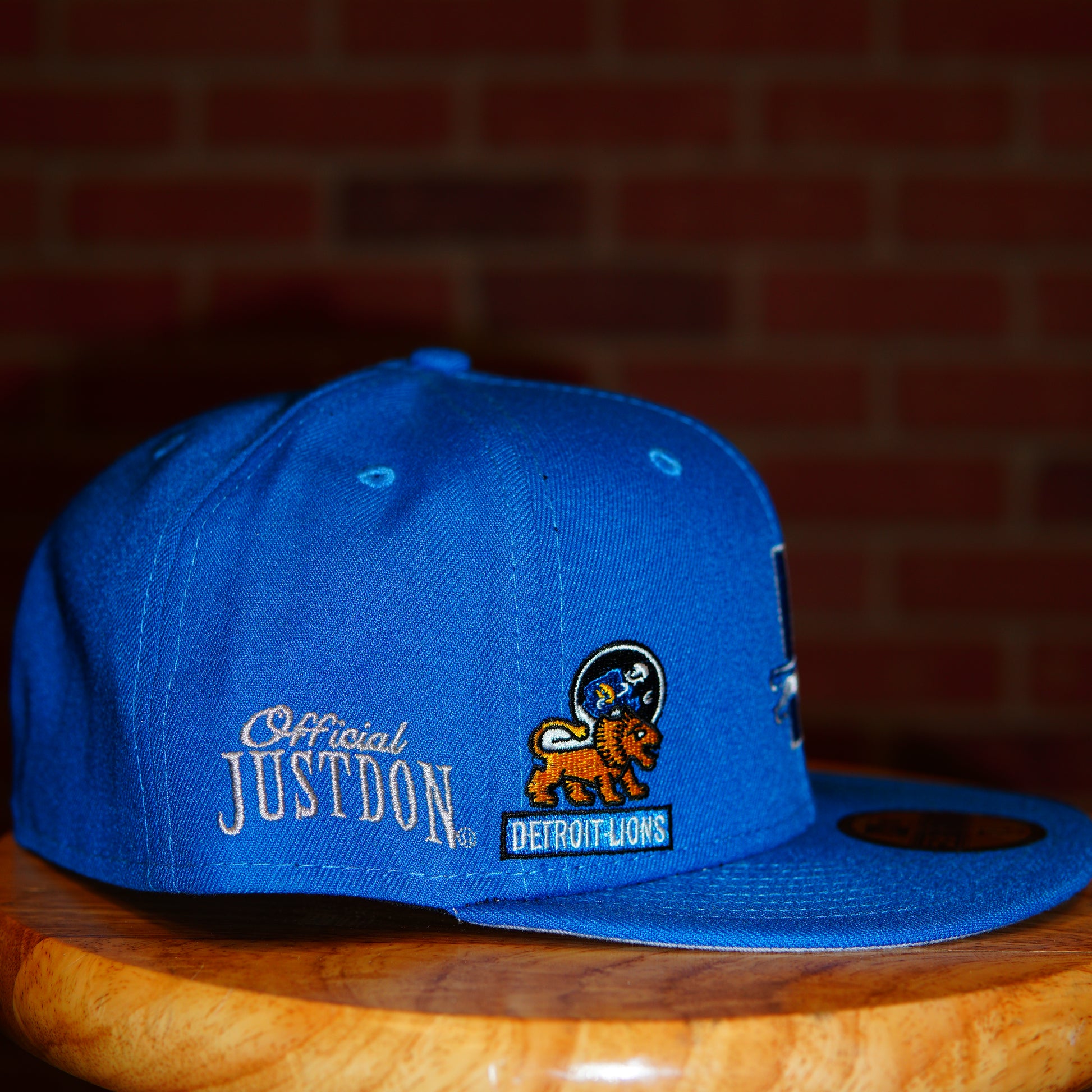 New Era x Just Don Detroit Lions Hat 7 3/8