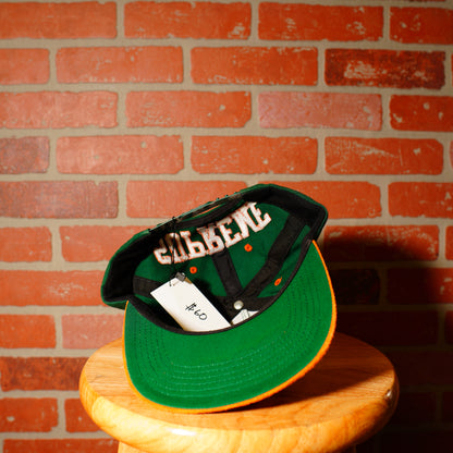 Supreme Green Snapback Logo Hat