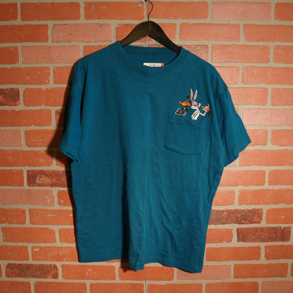 VTG Looney Tunes Bugs & Daffy Pocket Tee