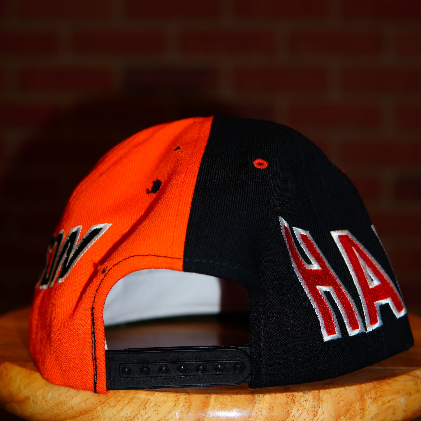 VTG Harley-Davidson Split Logo Snapback Hat