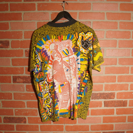 VTG Y2K Body Glove AOP Volleyball Tee
