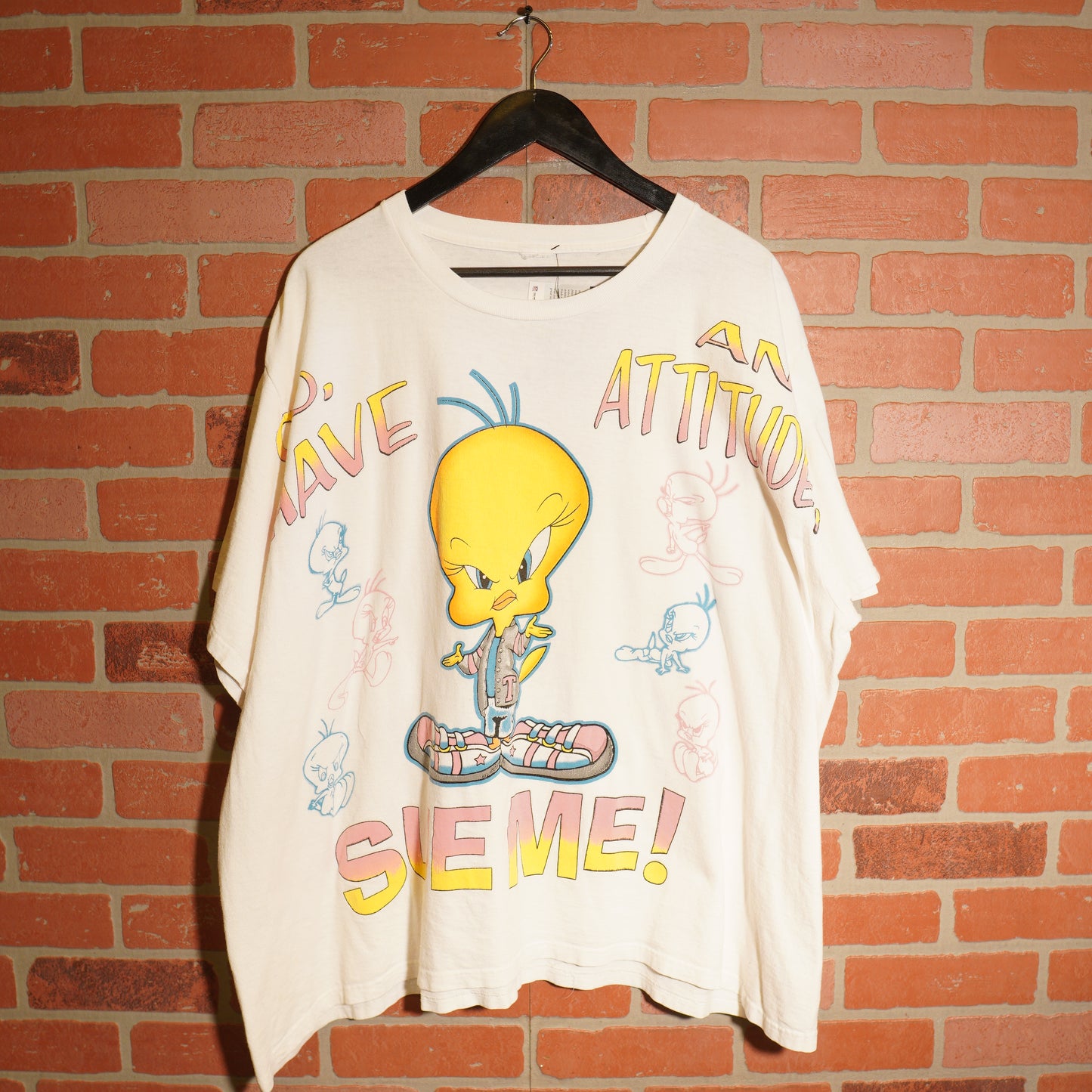 VTG Looney Tunes Sue Me Tweety Bird Tee