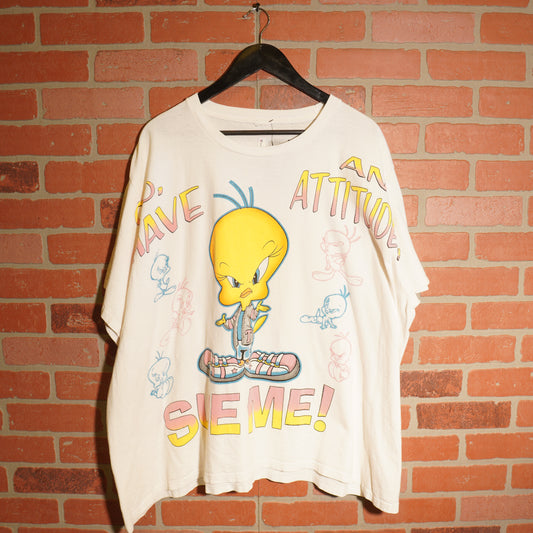 VTG Looney Tunes Sue Me Tweety Bird Tee