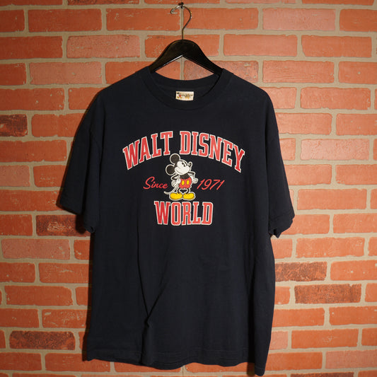 VTG Walt Disney World Navy Mickey Mouse Tee