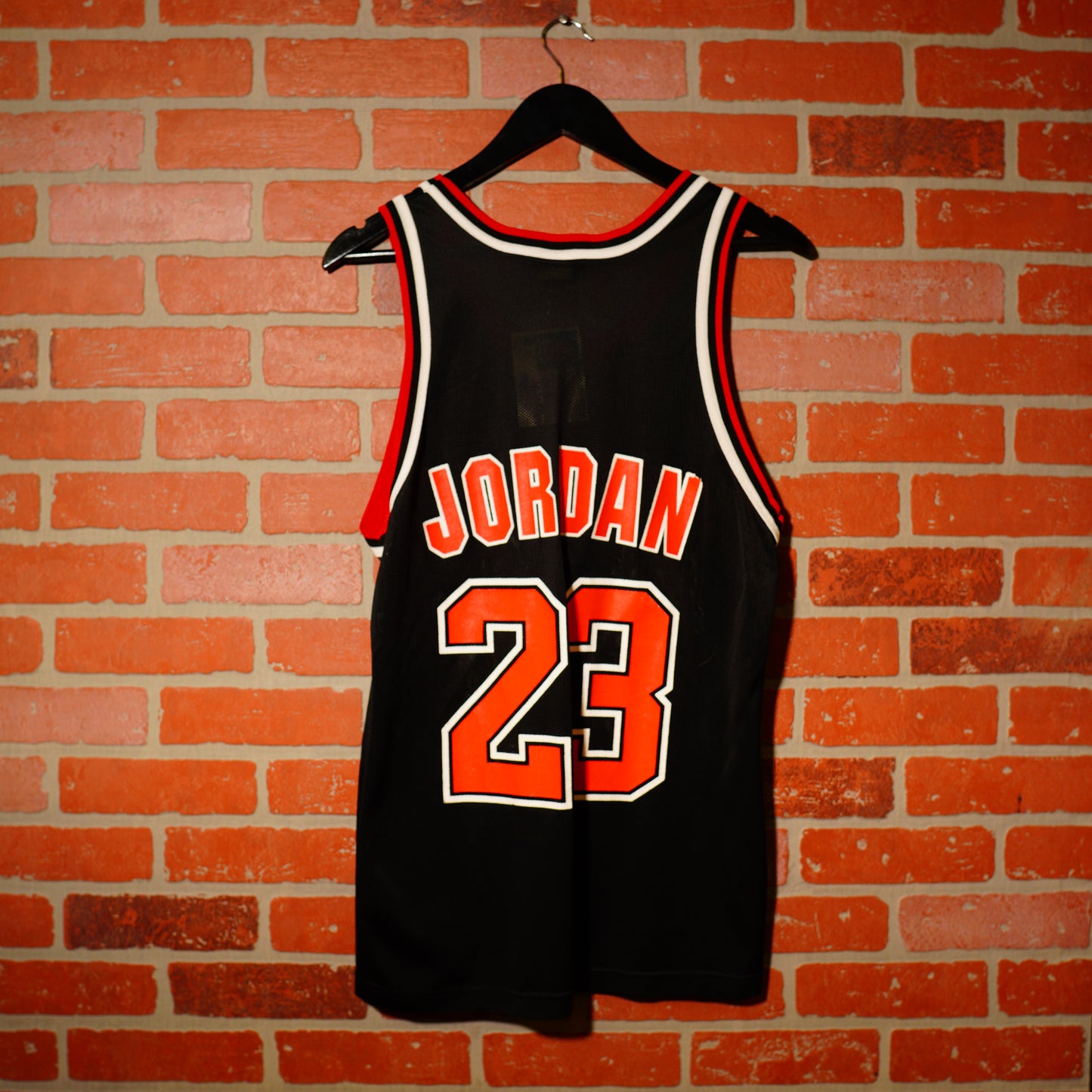 VTG Champion NBA Chicago Bulls Jordan 23 Black Jersey