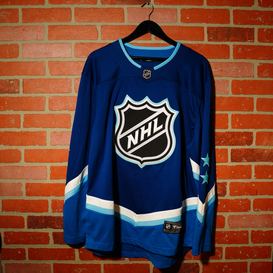 NHL Fanatics Blue Hockey Jersey