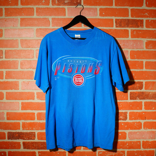 VTG NBA Detroit Pistons Logo Tee