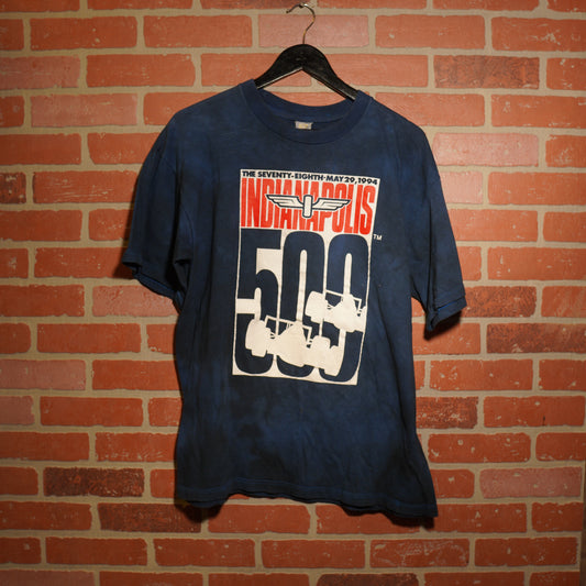 VTG 1994 Indy 500 Tye-Dye Race Day Tee