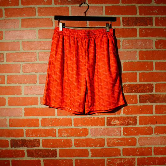 Off-Brand Orange Go Shorts