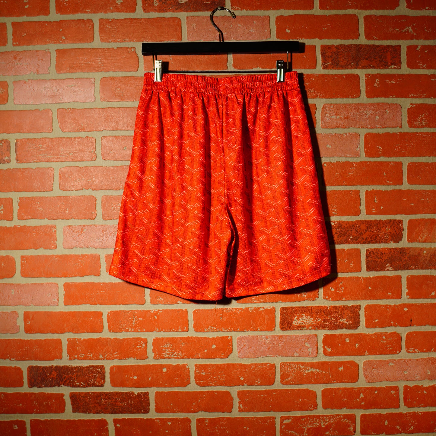 Off-Brand Orange Go Shorts