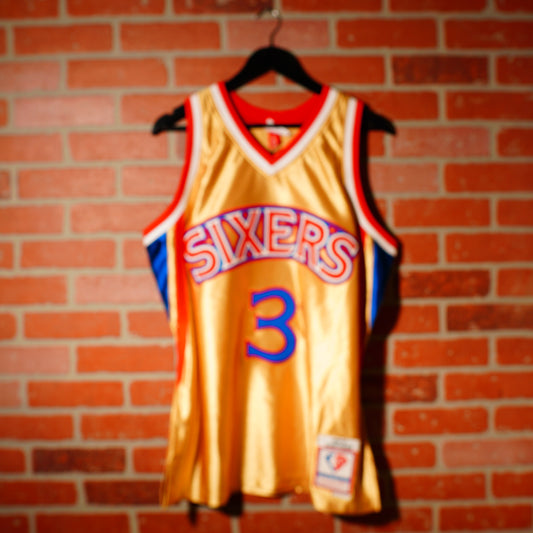 NBA Philadelphia 76ers Allen Iverson 75th Anniversary Jersey