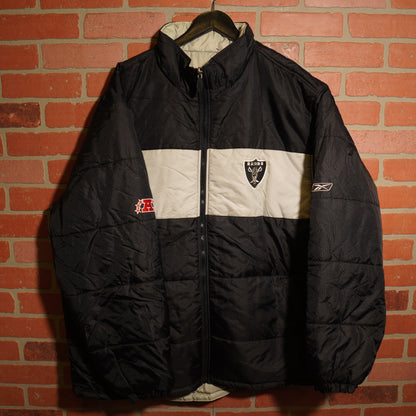 VTG NFL Oakland Raiders Reversible Jacket