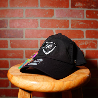 NFL Miami Dolphins Shield Logo Velcro Strap Hat
