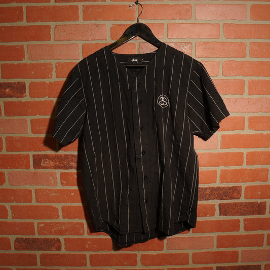 Stussy Pinstripe Baseball Jersey