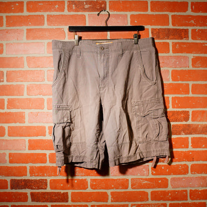 VTG Y2K Urban Piepline Grey Cargo Shorts