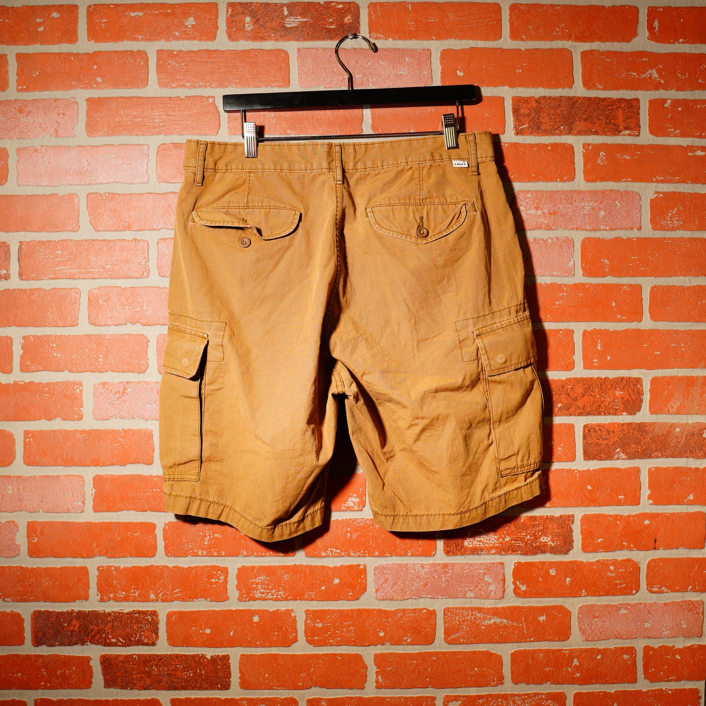 VTG Y2K Levis Brown Cargo Shorts