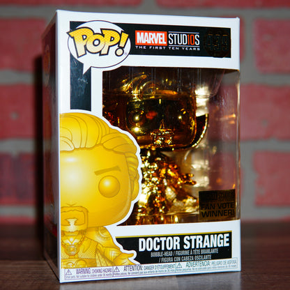 Funko POP Marvel Studios The First Ten Years Gold Doctor Strange #439