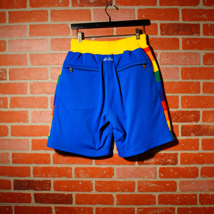 Just Don NBA Rainbow Denver Nuggets Shorts