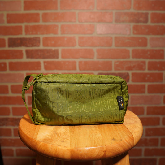 Supreme S/S 19 Green Organizer Bag