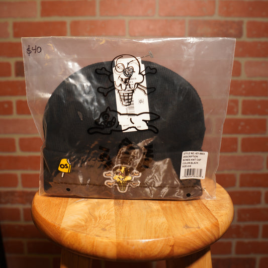 Icecream Black Logo Beanie