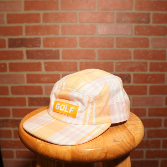 Golf Plaid Camp Hat