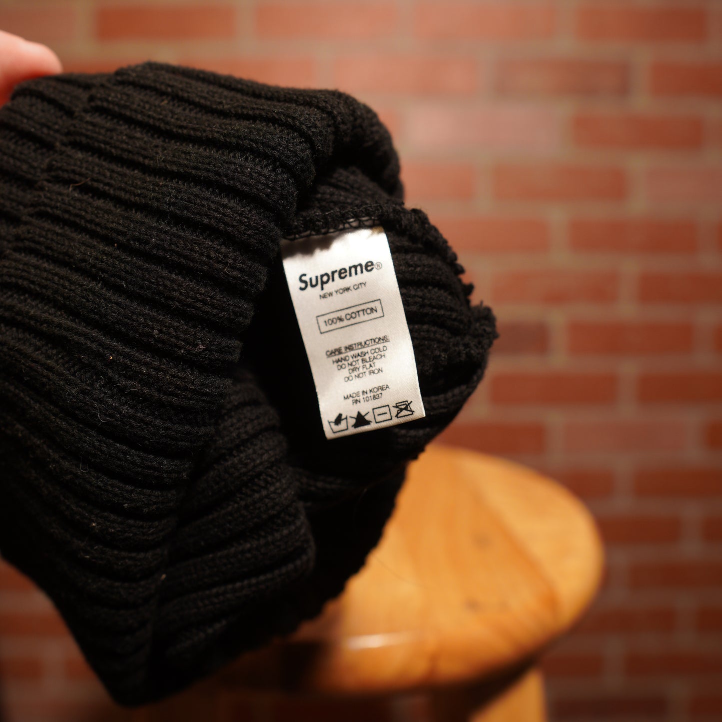 Supreme Black Box Logo Beanie