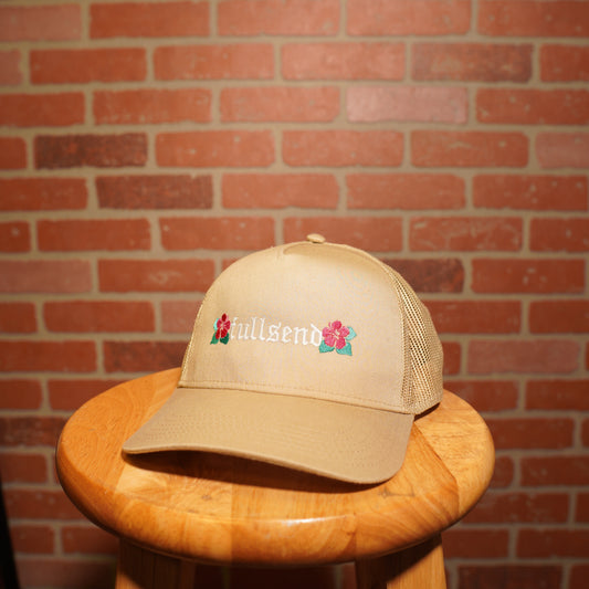 Full Send Brown Trucker Hat