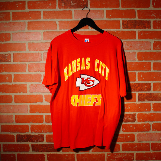 VTG NFL Kansas City Chiefs Logo Tee