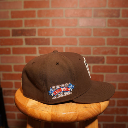 NFL Oakland Raiders Super Bowl XVIII Patch Fitted Hat