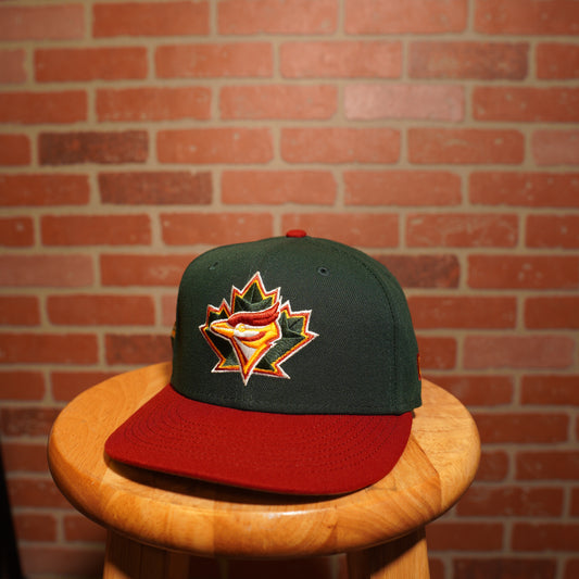 Hat Club MLB Toronto Blue Jays Green 25 Years Patch Fitted Hat
