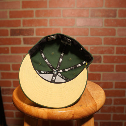 Hat Club MLB Toronto Blue Jays Green 25th Anniversary Patch Fitted Hat