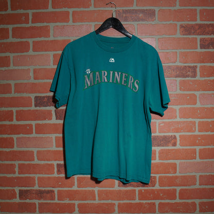 VTG Majestic MLB Seattle Mariners Teal Tee  (25)
