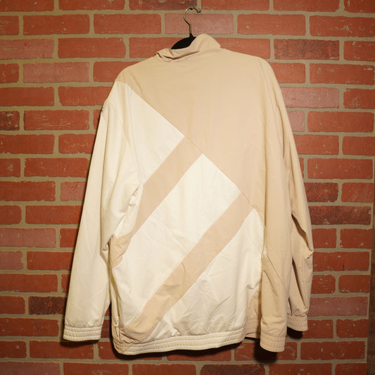Adidas Zip-Up Beige Jacket