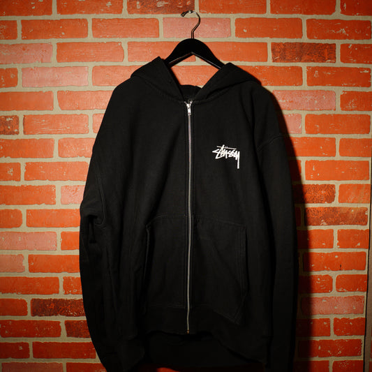 Stussy Tribe Logo Zip-Up Hoodie