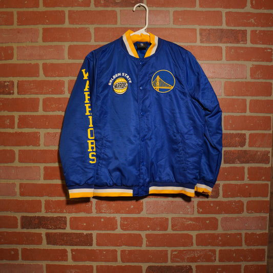 YOUTH NBA Golden State Warriors Satin Jacket