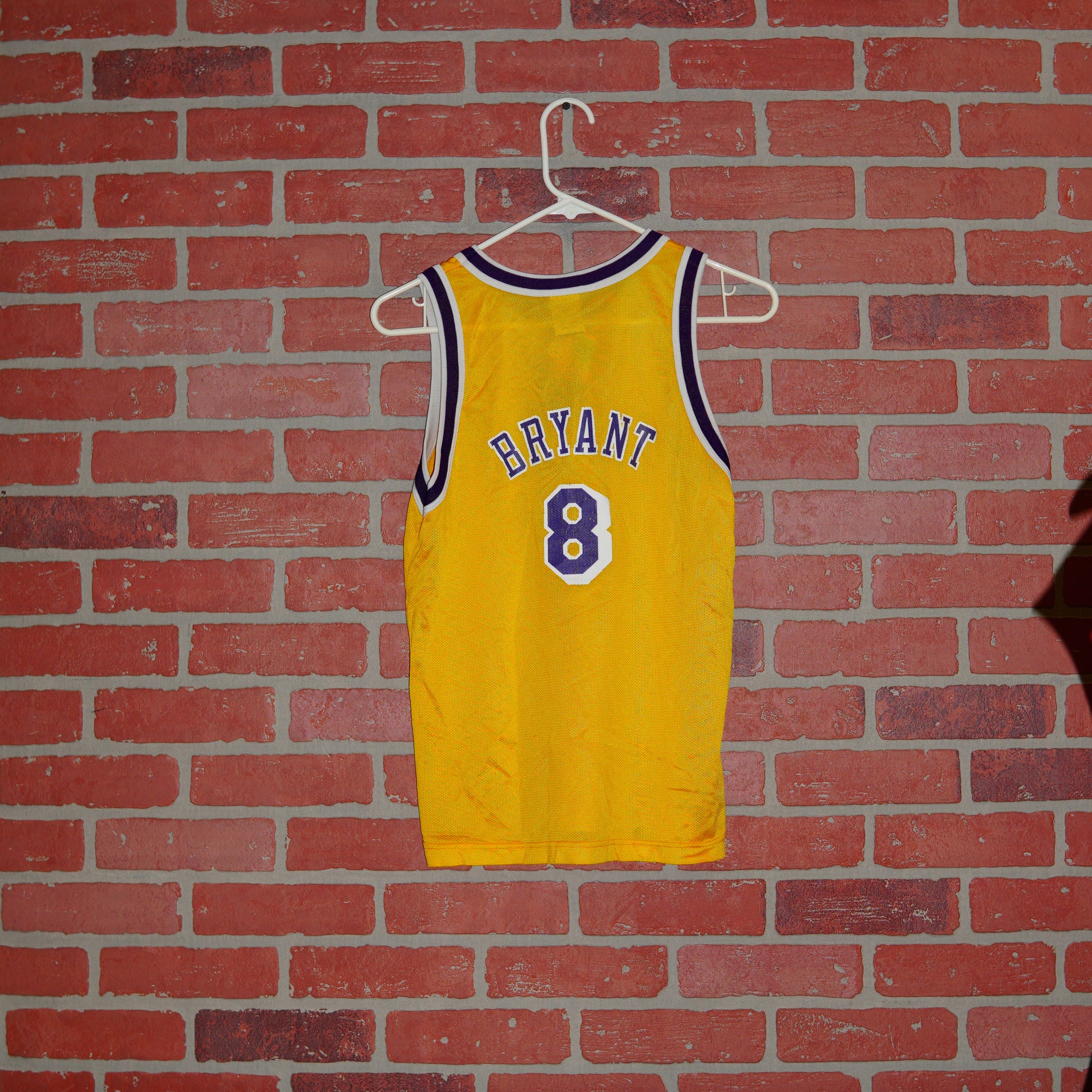 Vintage Champion Lakers Kobe Bryant #8 Basketball Jersey - XL