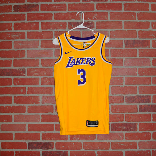 Nike NBA Los Angeles Lakers Davis Yellow Jersey