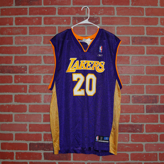 VTG Reebok NBA Los Angeles Lakers Payton Jersey