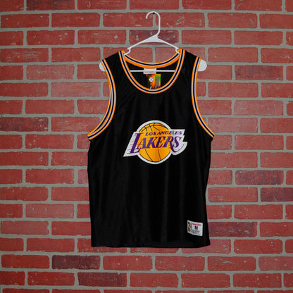 Mitchell & Ness NBA Los Angeles Lakers Black Logo Jersey