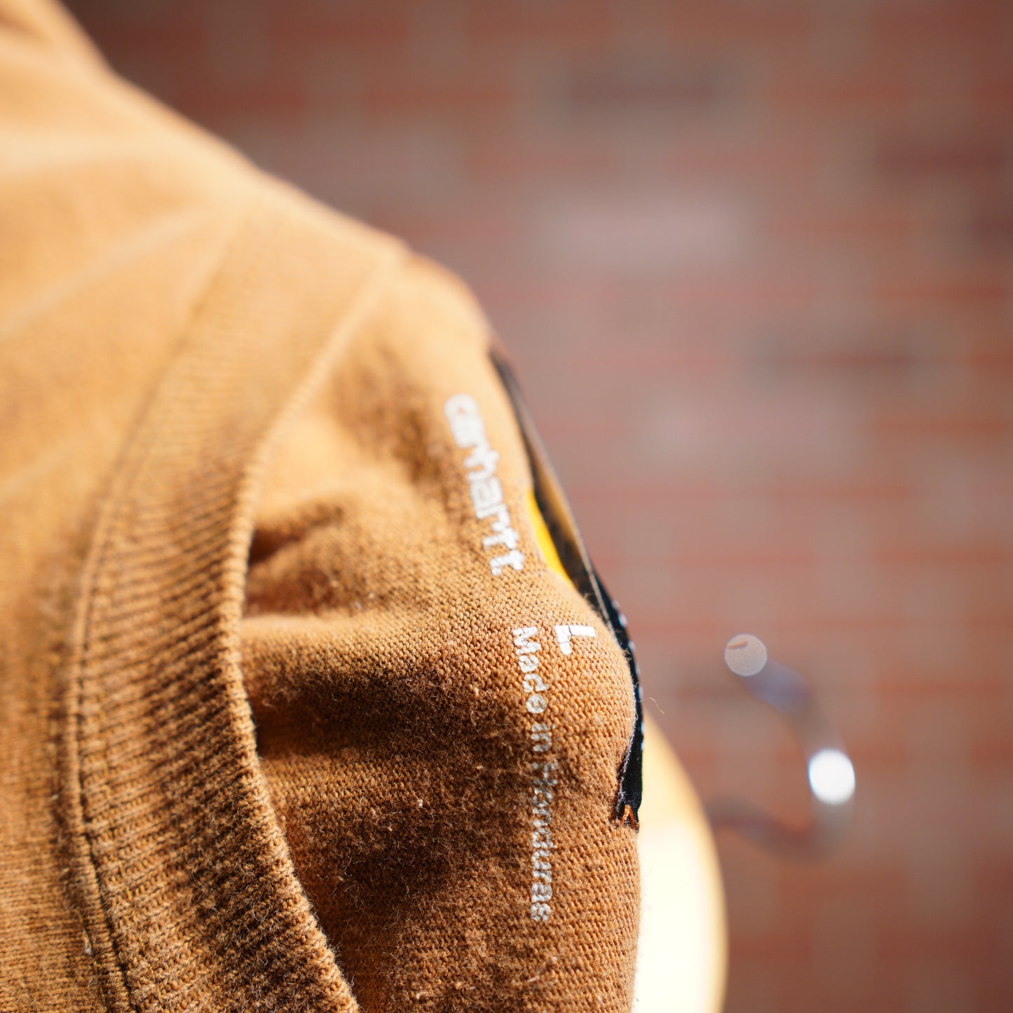 YF Carhartt Brown Painted Pocket Tee (25)