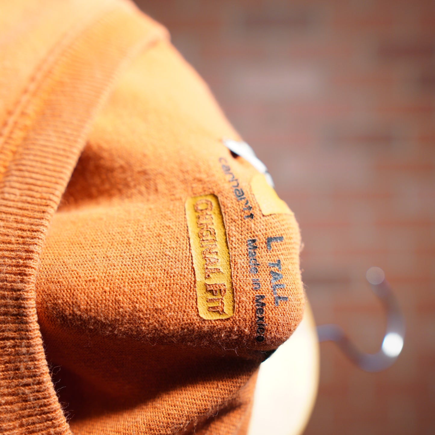 YF Carhartt Orange Painted Pocket Tee (25)