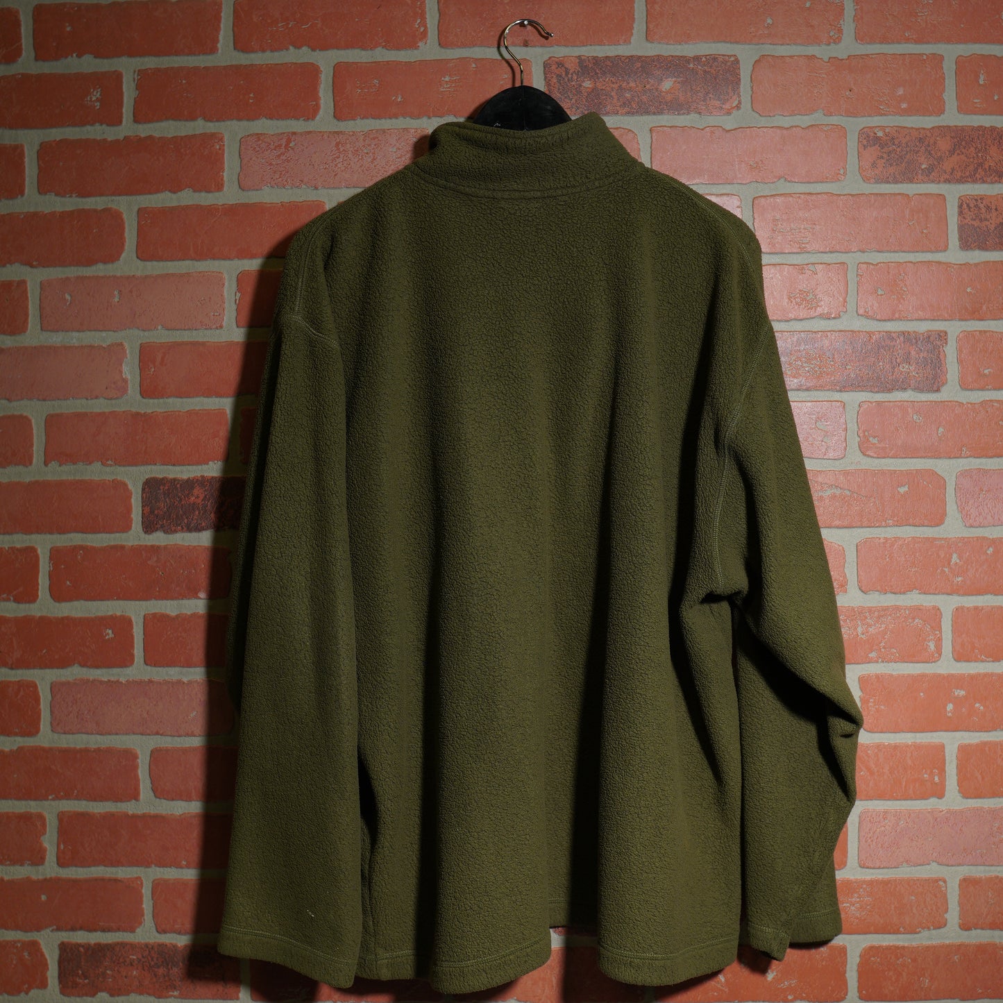 VTG Disneyland Fleece Green Quarter-Zip Jacket