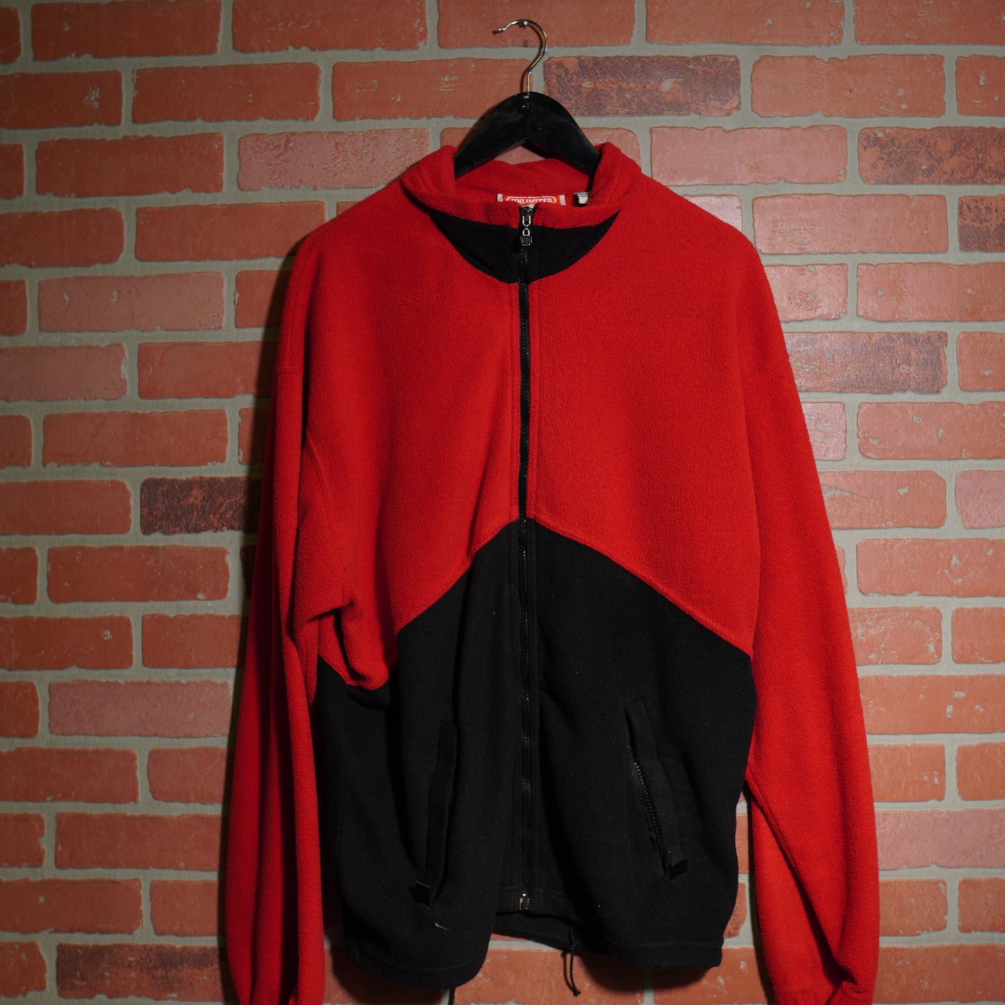 VTG Marlboro Zip-Up Fleece Jacket